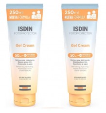 Fotoprotector Isdin 50 Gel Crema 250 ml Pack Duplo Promocion