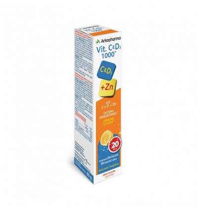 Arkovital Vitamina C D3 1000 20 Comprimidos Efervescentes Arkopharma Arkovital Vitamina C D3 1000 20 Comprimidos Efervescentes Arkopharma