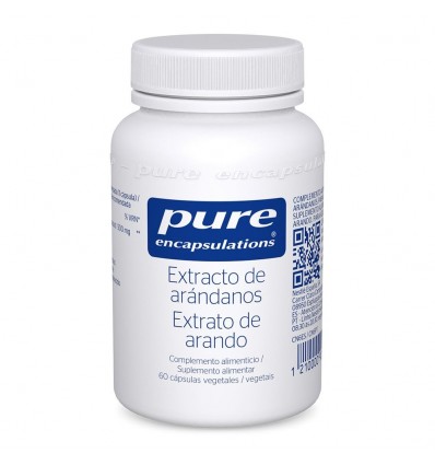 Pure Encapsulations Extracto de Arandanos 60 cápsulas Pure Encapsulations Extracto de Arandanos 60 cápsulas