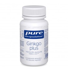 Capsules pures de Ginkgo Plus 60 gélules