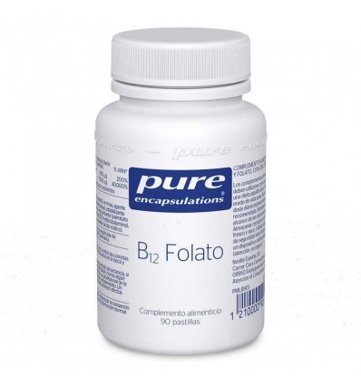 Pure Encapsulations B12 Folato 90 cápsulas