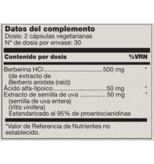 Douglas Laboratories Berberina Balance 60 cápsulas