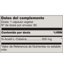 Douglas Laboratories N-Acetil-L-Cisteína 500 mg 90 cápsulas