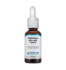 Douglas Laboratories Vitaminas D3 y K2 líquidas 25 ml