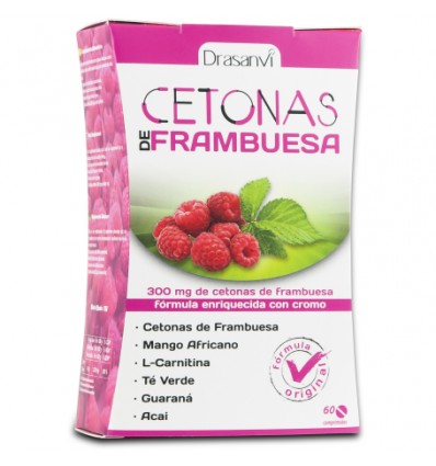 Cetonas Frambuesa 60 comprimidos Drasanvi Cetonas Frambuesa 60 comprimidos Drasanvi