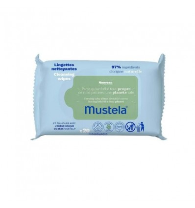 Mustela Lingettes Visage Physiobebé 25 unités
