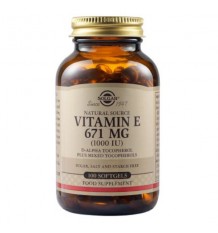 Solgar Vitamin E 671 mg 1000 ui100 Pflanzliche Kapseln