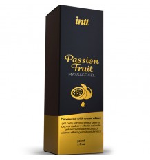 Intt Gel De Masaje Besable Con Sabor a Fruta de la pasion Y Efecto Calor 30ml