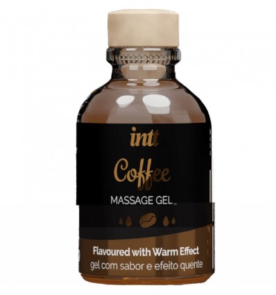 Intt Gel De Masaje Sabor Cafe Efecto Calor 30ml