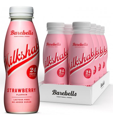 Barebells Batido Milkshake Fresa 8 unidades de 330ml