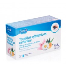 Care+ Toallitas Oftálmicas Estériles 30 toallitas