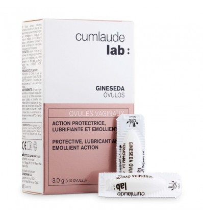 Cumlaude Lab Gineseda Ovulos Vaginales Protectores 10 Unidades