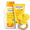 Weleda Caléndula Pack Leche Corporal 200ml + Crema Facial 50ml + Mordedor