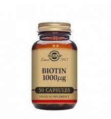 Solgar Biotina 1000 mcg 50 Cápsulas