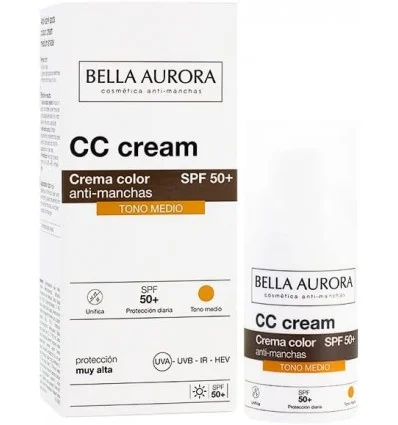 Bella Aurora Crema Color Anti Manchas Spf50+ 30ml Bella Aurora Crema Color Anti Manchas Spf50+ 30ml