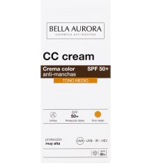 Bella Aurora Crema Color Anti Manchas Spf50+ 30ml