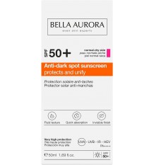 Bella Aurora Protector Solar Antimanchas Spf50 Piel Seca 50ml