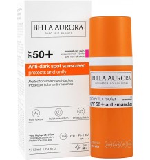Crème Solaire Anti-imperfections Bella Aurora Spf50 Peau Sèche 50ml