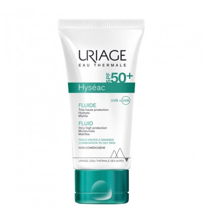 Uriage Hyséac SPF 50+ Fluido Solar 50 ml Uriage Hyséac SPF 50+ Fluido Solar 50 ml
