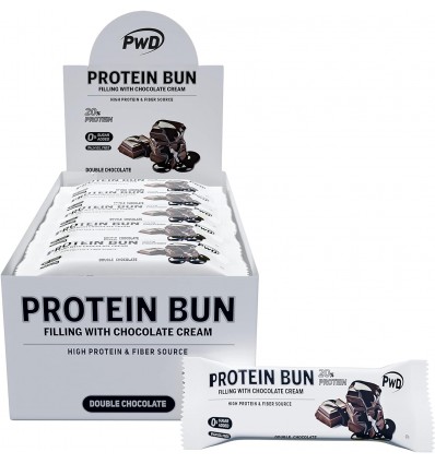 Protein Bun Bizcocho Double Chocolate 15 Unidades Expositor