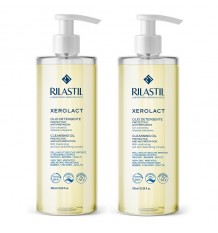 Rilastil Xerolact Aceite Limpiador 750ml + 750ml Duplo Promocion