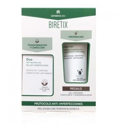 Biretix Duo gel anti-imperfeições 30ml + Hydramat Spf30 15ml
