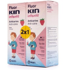 Fluorkin Infantil Enjuague Bucal Duplo 500 ml