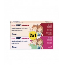FluorKin Junior Anticaries paste 75 + 75 ml duplo promotion