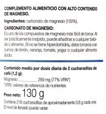 Ana Maria LaJusticia Magnesio Carbonato 130 gramos