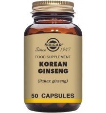 Solgar Ginseng Coreano 50 Capsulas