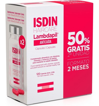 Lambdapil Anticaida Capsulas Duplo Ahorro 120 capsulas