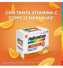 Multicentrum Inmuno C Con Vitamina C 14 Sobres Efervescentes