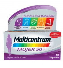 Multicentrum Mujer 50+ 90 Comprimidos