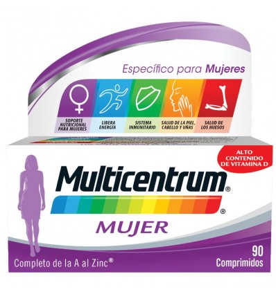 Multicentrum Mujer 90 Comprimidos Multicentrum Mujer 90 Comprimidos