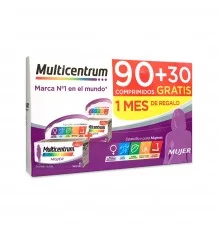Multicentrum Mujer 90 + 30 Comprimidos Promocion