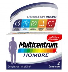 Multicentrum Hombre 30 Comprimidos