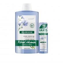 Klorane Linen Shampoo 400 ml + Linen Dry Shampoo 50ml