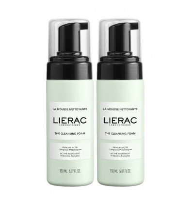 Lierac Espuma Limpiadora 150ml + 150ml Duplo Promocion Lierac Espuma Limpiadora 150ml + 150ml Duplo Promocion