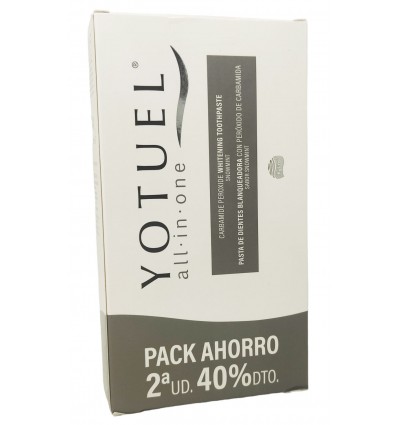 Yotuel Snowmint Dentifrico Blanqueador 75ml + 75 ml Duplo Promocion