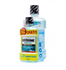 Listerine Mentol Sabor Suave Zero 500ml + 250ml