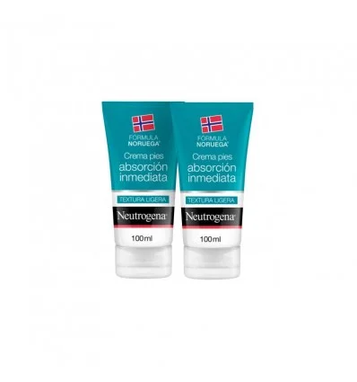 Neutrogena Pies Crema Absorcion Inmediata 100ml + 100ml Neutrogena Pies Crema Absorcion Inmediata 100ml + 100ml