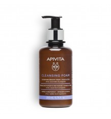 Apivita Cream to Foam Face Eyes Olive Lavender Propolis 200 ml