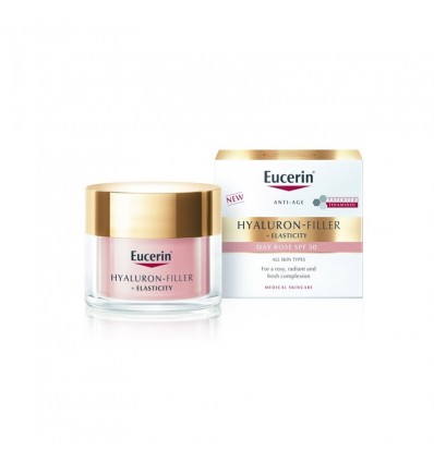 Eucerin Hyaluron Filler + Elasticity Crema de Día Rosé FPS30 50 ml Eucerin Hyaluron Filler + Elasticity Crema de Día Rosé FPS30 50 ml