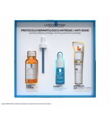 Sérum à la Vitamine C Pure 10 de La Roche Posay 30 ml + Sérum Hyalu B5 10 ml + Anthélios Anti-âge SPF50 15 ml