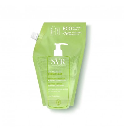 Svr Sebiaclear Gel Moussant Espumoso Antimanchas 400 ml Eco-Refill