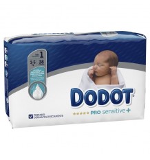 Dodot Prosensitive Talla 1 2-5 Kg 38 Unidades