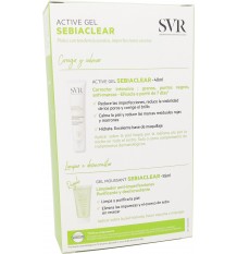 Svr Sebiaclear Active gel 50ml + gel-moussant 55 ml pack promocion