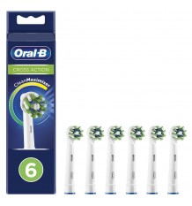 Recambios Oral B Crossaction 3+3 Pack Ahorro