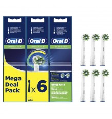 Recambios Oral B Crossaction 3+3 Pack Ahorro