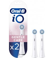 Pièces de rechange Oral B iO Soin Doux Pack de 2 Têtes